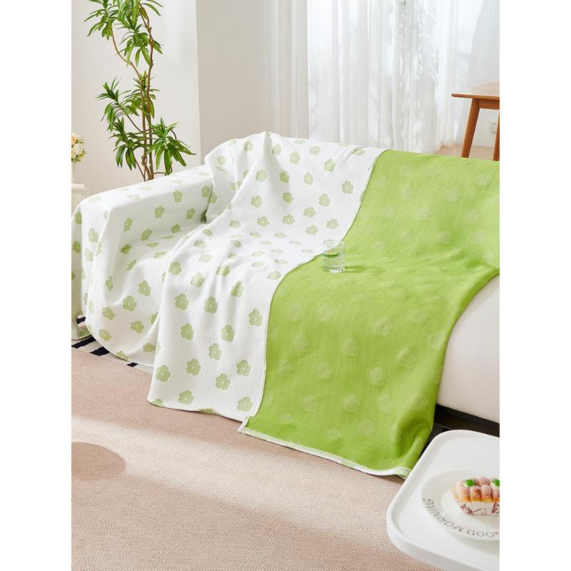 Summer Little Fresh Sofa Cover Cloth Dust-Proof One-Piece Cushion Universal Sofa Towel Thickened