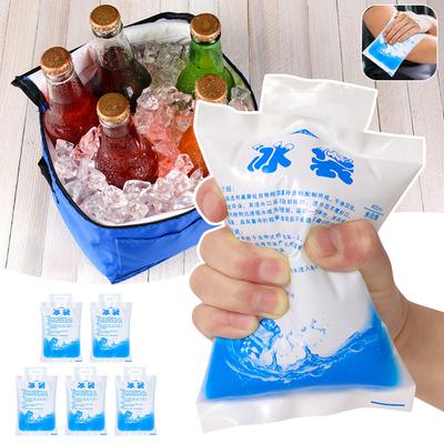 5/10pcs Ice Packs Environmentally Friendly Water Injection Refrigerated and Fresh-keeping Ice Pack or For Injuries Pain Relief