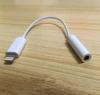 White Lightning To 35mm Headphone Jack Adapter Cable For Iphone 7  Plus 7
