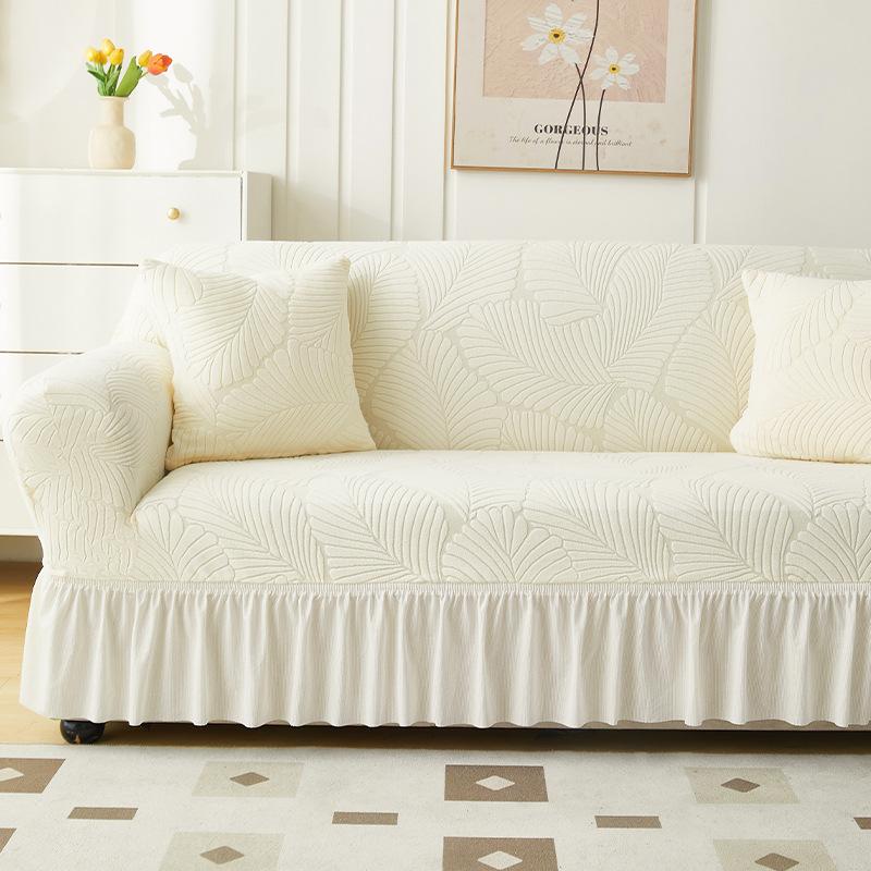 Skirt Sofa Cover New Anti Cat Claw All Inclusive Universal Cover All Seasons Dustproof Elastic Protective Cover