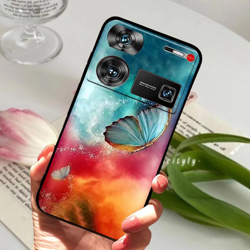 For Nubia Z60 Ultra Case Shockproof Soft TPU Silicone Phone Cover For NUBIA NubiaZ60 Z60Ultra Funda Z 60 Ultra Capa Cute Cartoon