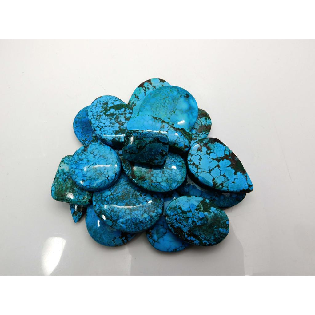 Natural Turquoise Loose Gemstone 150 Carat CERTIFIED Brilliant Mix Shape Lot