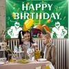 Football Birthday Party Decoration,Football Party Backdrop,71x43''Football Party Background,Happy Birthday FootballBackdrop&Football Birthday Backdrop