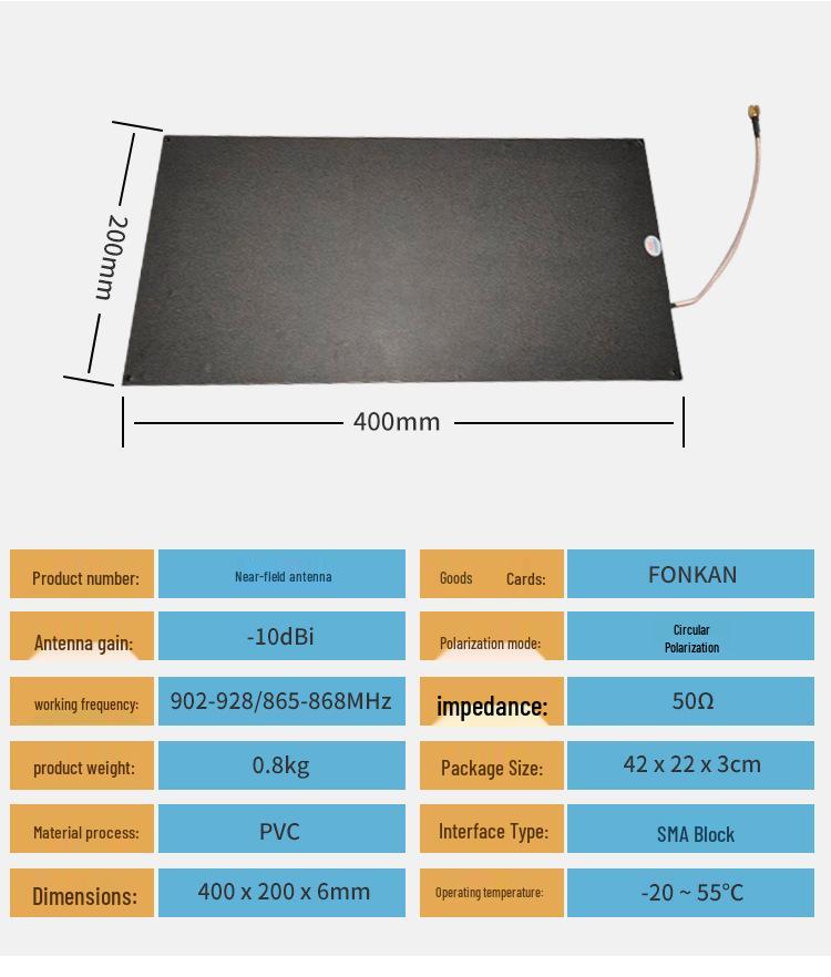 UHF Near-Field Anti-Cross-Reading Short-Range RFID Antenna for Unmanned Checkout