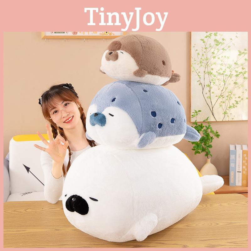Toy Plush Seal Animal Pillow Cushion Sea Birthday Gift Bedroom Decoration Doll