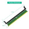 DDR5 UDIMM 288Pin Adapterkarte DDR5 Speicherdiagnose DDR5 288Pin UDIMM Slot Testkarte Mit Kurzen Riegeln Für Desktop