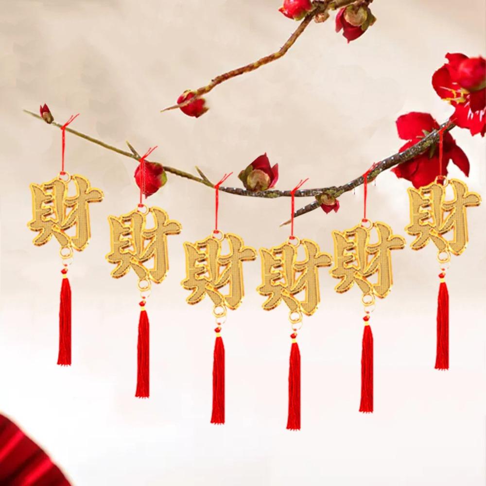 

Bonsai Pendants Lunar New Year Decoration Lantern Pendant Hanging Decoration Spring Festival Style K
