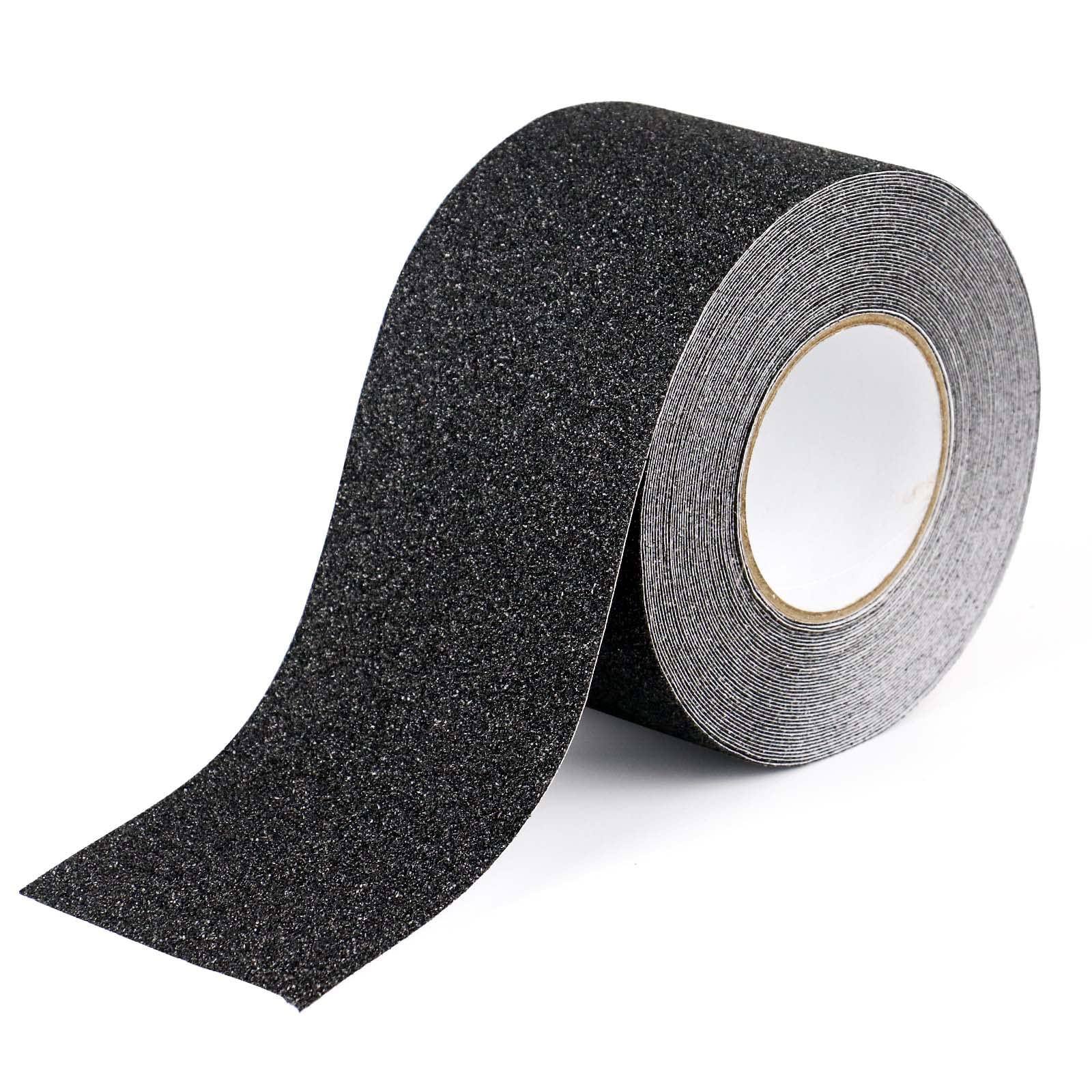 

BOMEI PACK Anti-Slip Tape, 100mm Wide, 15M, Waterproof, Adhesive Tape for Stairs, Step Ladders, and Floors, Indoor and Outdoor Use, Prevents Falls and