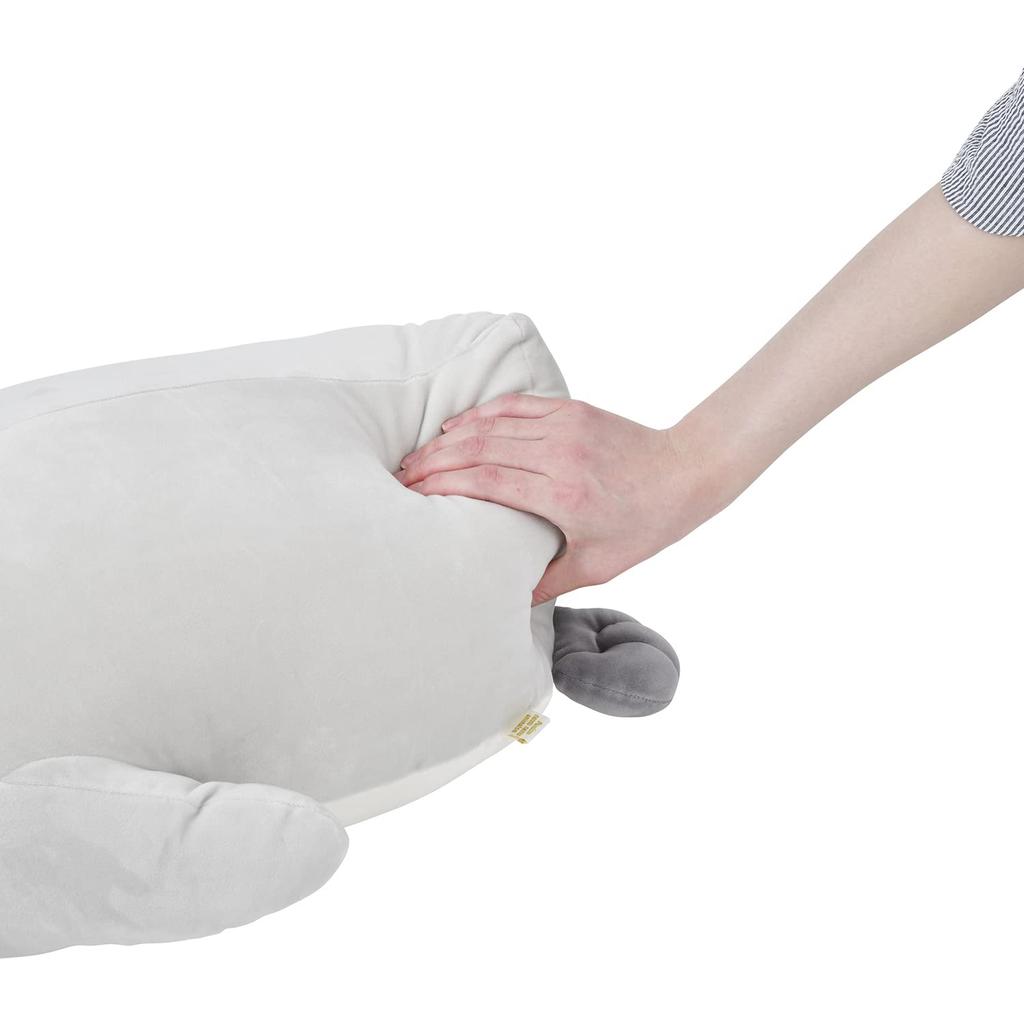 Livheart Body Prenem Animals Kamu Kamu Penguin Medium Size 56cm In Fluffy and Pillow, Tot, (Approx. Length), Squishy, 68839-75