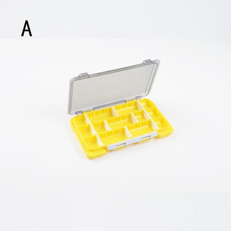 Double-Sided Jewelry & Fishing Accessories Box: Earring, Lure, Spinner Storage