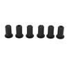 6 Stuks Kabeldoorvoer Set Rubber 7mm Gat Diameter 3Celsius4in Buitendiameter Wanddoorvoer voor Projecten Of Reparaties