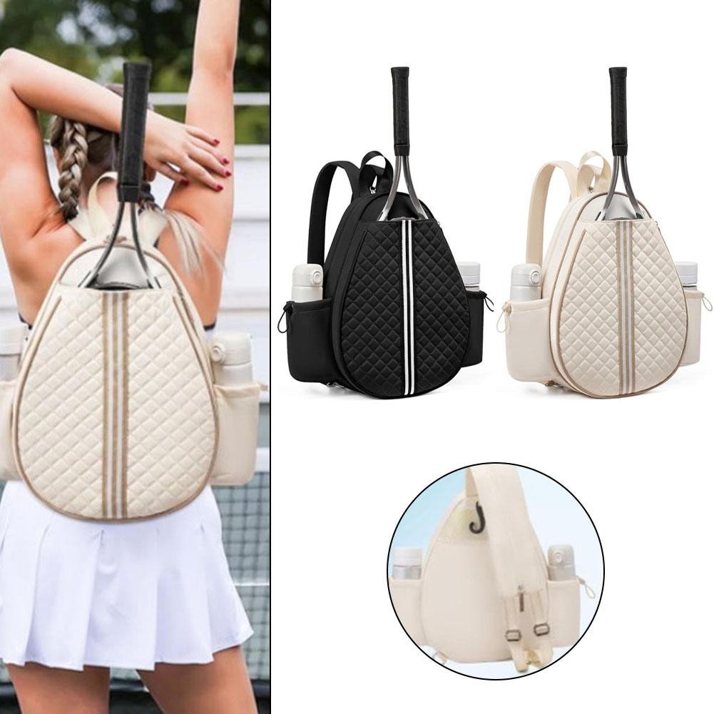 Lightweight Pickleball Bag Crossbody Design Fits Paddles Balls Gear 32x12x42cm