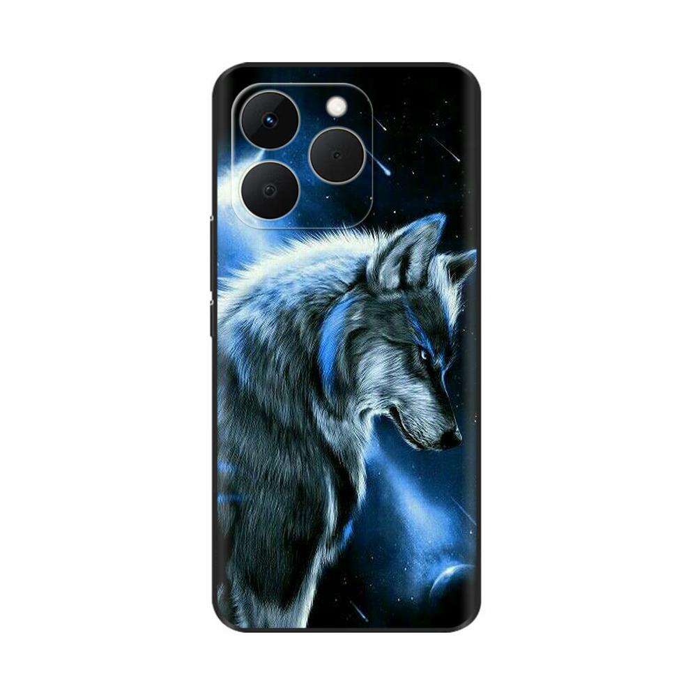 For Realme 15T 5G Case Soft Silicone Bumper Cartoon Flower Skull Painting Back Cover For Oppo Realme 15T 15 T Phone Cases Funda