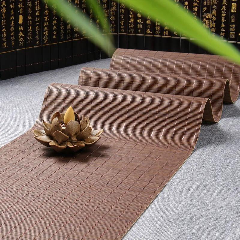 bamboo placemats table vintage tea cup mat ceremony Tea Accessories Insulation pads All natural hand made Bamboo старый кружева