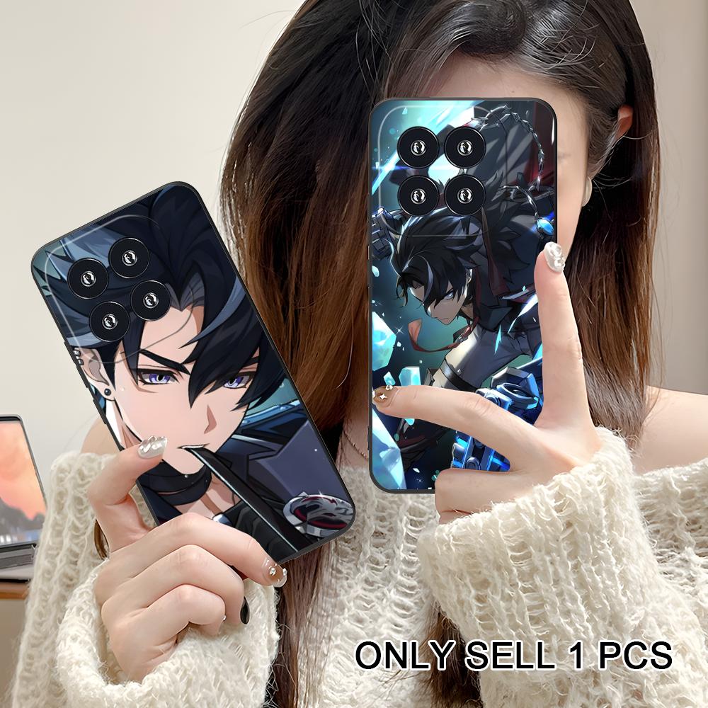 Game GI Wriothesley Matte TPU Mobile Phone Case for Xiaomi 15 14 13 12 Mi 11 T Ultra Lite Pro S X 5G Colorful Printing Cover