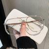 Summer ladies One-piece Fashion Sunglasses New Unique Oversized Sun Glasses For Men Punk Glasses Trending Female Eyewear