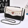 Bag women's new simple messenger bag chain shoulder bag niche design firm