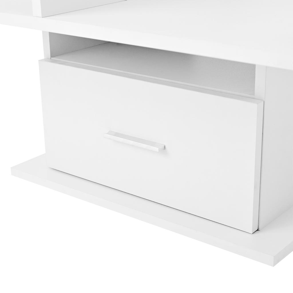 Multifunctional High-Gloss Lift Coffee Table with LED Lighting, Adjustable Height & Flexible Storage for Living Room, Office & Small Apartments