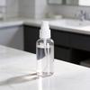 Transparent Pet Spray Bottle With Press Down Nozzle For Hand Sanitizer And Cosmetics
