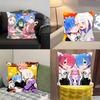 Re Anime Zero Pillow Case Removable Washable Cushion Cover – All-Season Soft Linen