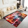 Dynamic Soccer Player Action Carpet Perfect for Outdoor Dining Room Foyer Balcony Anti-slip Rug Office home decor Perfect Gift for Friends & Family