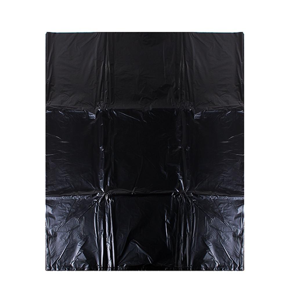 100L schwarzer Müllsack, 50 separate Recyclingsäcke