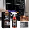 Powerful Oven Grills Cleaner Foam Heavy Duty Degreaser Spray Fast-Acting Deep Clean Spray for Kitchen Appliances BBQ Grates