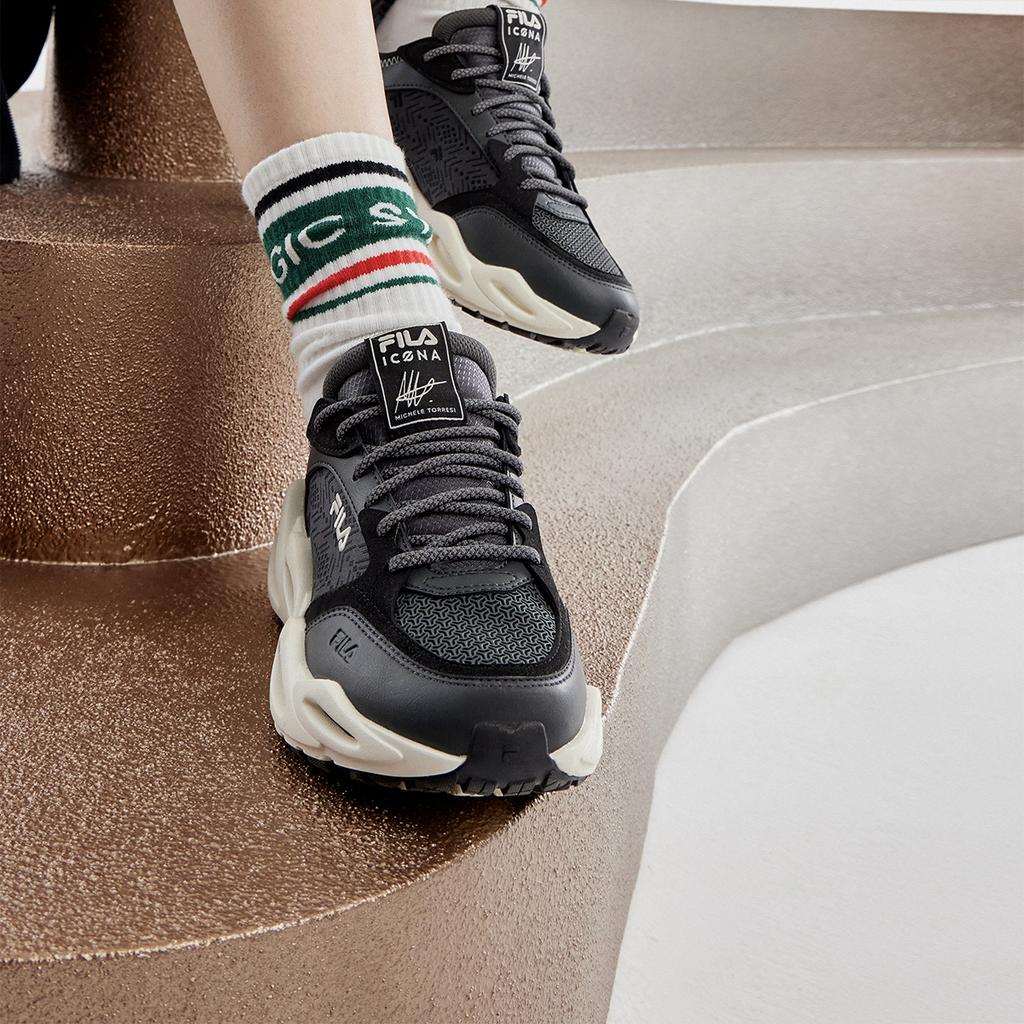 FILA Crypto Low Top Fabric Synthetic Leather TPU