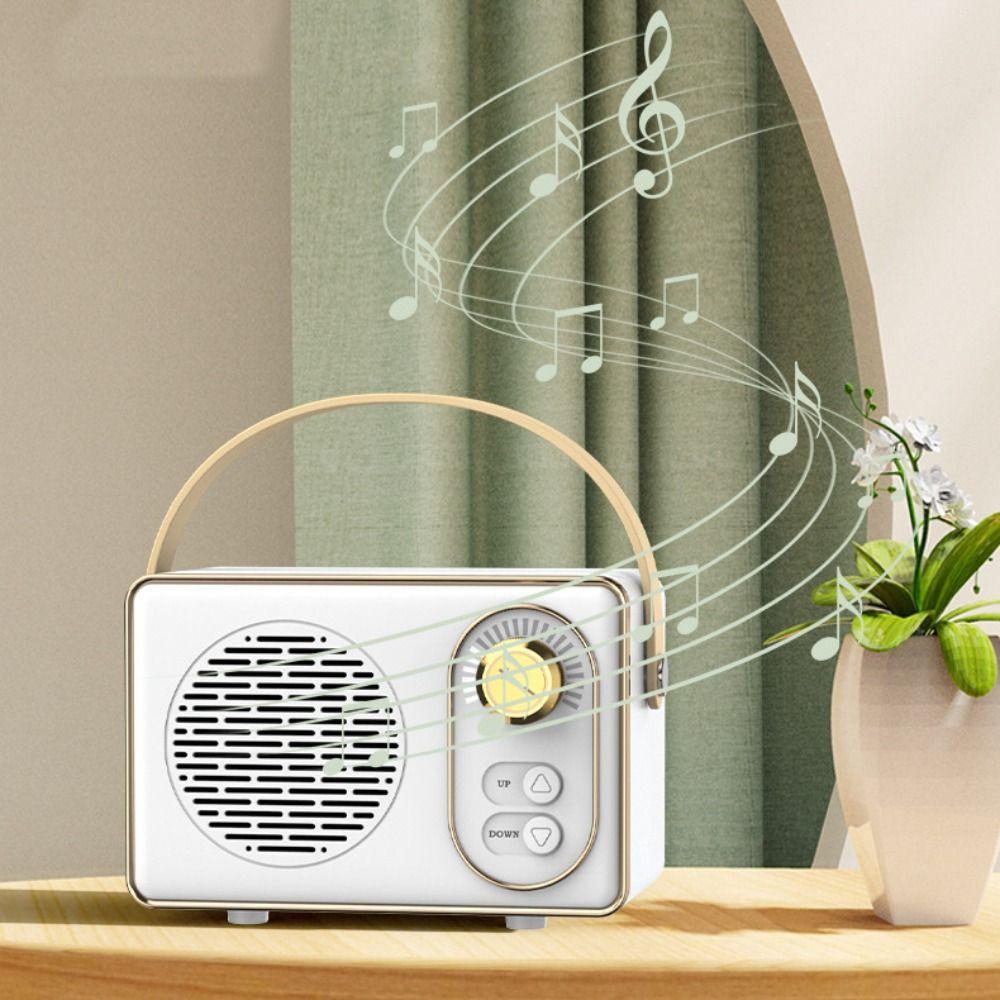 Retro Portable Speaker High Volume Music Player Sound Karaoke FM Radio  Party