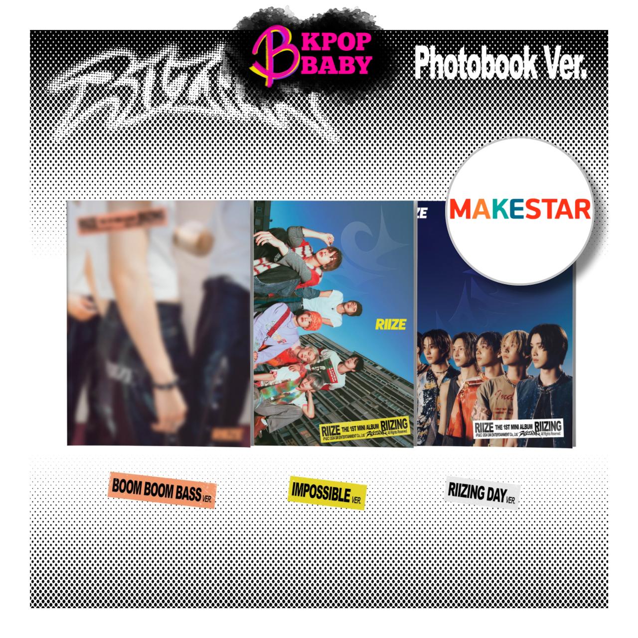 

(POB) РИИЗЕ (Фотокнига Вер.) [RIIZING] Первый мини-альбом NO POB - RANDOM