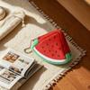 Zipper Pouch Plush Coin Purse Fruit Design Mini Purse Kawaii Plush Earphone Bag  Women