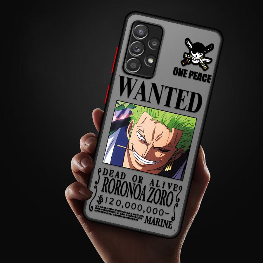 Pouzdro One Piece Luffy pro Samsung Galaxy A54 A35 A16 A15 A34 A36 A53 A14 A23 A56 A55 A17 A52 A52S A72 A73 A33 Kryt na telefon
