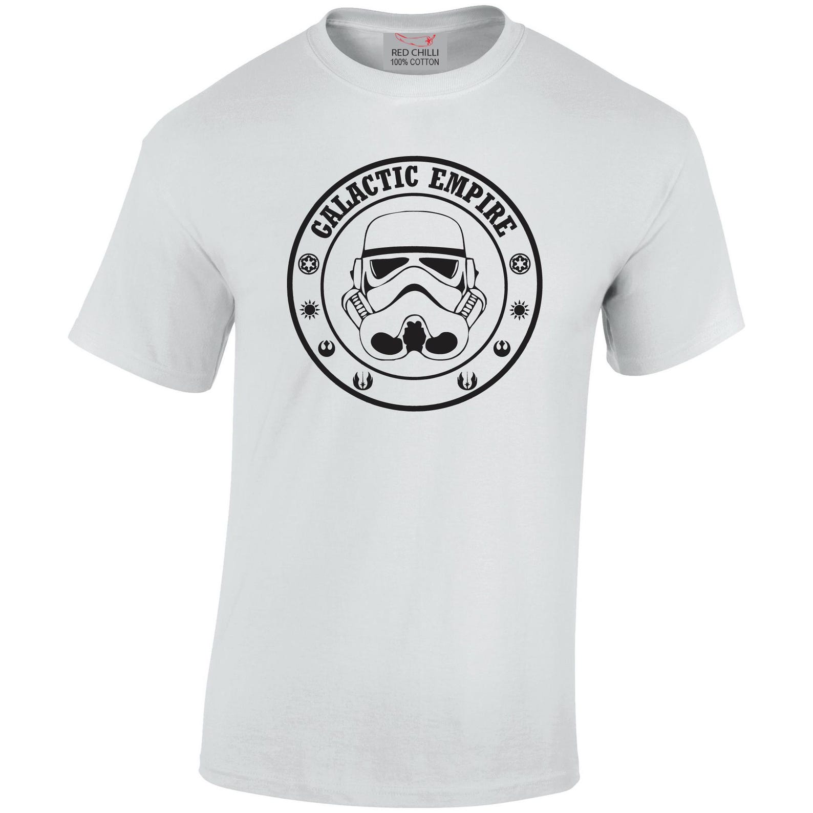 Star Wars Imperial Storm Trooper Inspired Printed T-shirt S
