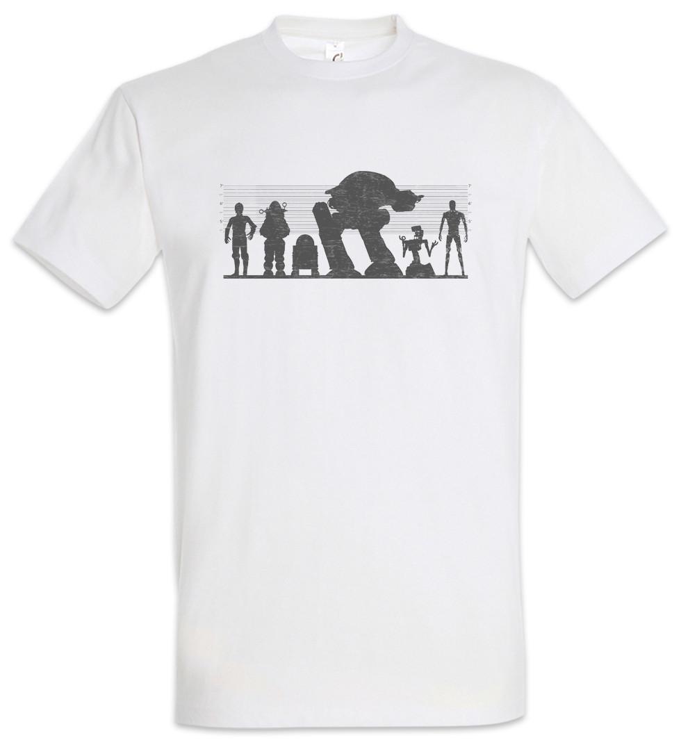 Robot Suspects T-Shirt Fun Roboter Movies Robots Geek Nerd M