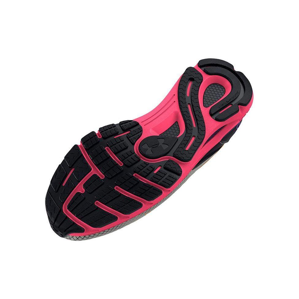 Under Armour HOVR Sonic 6 Storm Running Shoes White Clay Pink Shock Purple Orange Men 3026548-300