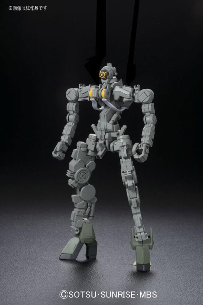 Mobile Suit Orphans Graze Scale Plastic Model Gundam Iron-Blooded (General/Commander) 1/100 Pre-Colored