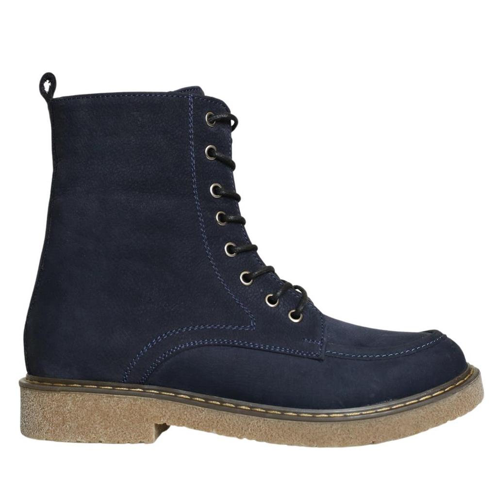 Bottes décontractées en cuir véritable pour femmes