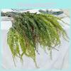 Artificial Fern Wall Panel Foliage Wedding Backdrop Home Decor Photography Props