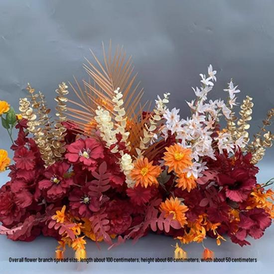 Seidenblumen-Gangdekorationen für Hochzeiten und Verlobungen