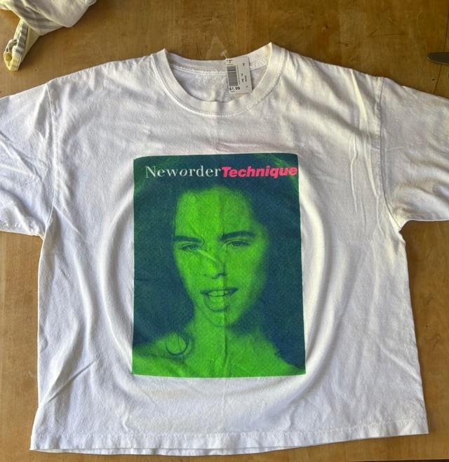 New Order Band Shirt New Order Basic White Unisex Shirt Reprint S-5XL WA2370 Unisex T-Shirt M