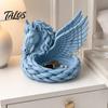 Entryway Catchall Tray 3D Printed Pegasus Jewelry Organizer Bowl, Winged Horse Trinket Tray, Elegant Small Item Storage Bowl Sculpture Desktop