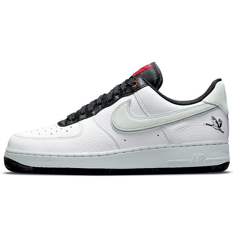 Nike Air Force 1 Milky Stork Textile, Synthetic Leather Slip Resistant Cushioning Abrasion Resistant Low Top DA8482-100