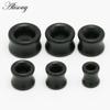 2 Stück Mode Flesh Tunnel Ohrstöpsel große Gauge Piercing Expander braun Bubinga Rosenholz 8mm-20mm Piercing Körperschmuck für Männer