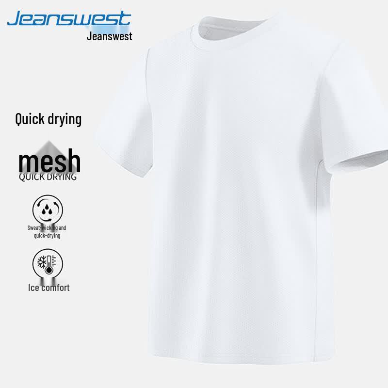 Jeanswest Men s Summer Breathable Cooling Short Sleeve T-Shirt XL