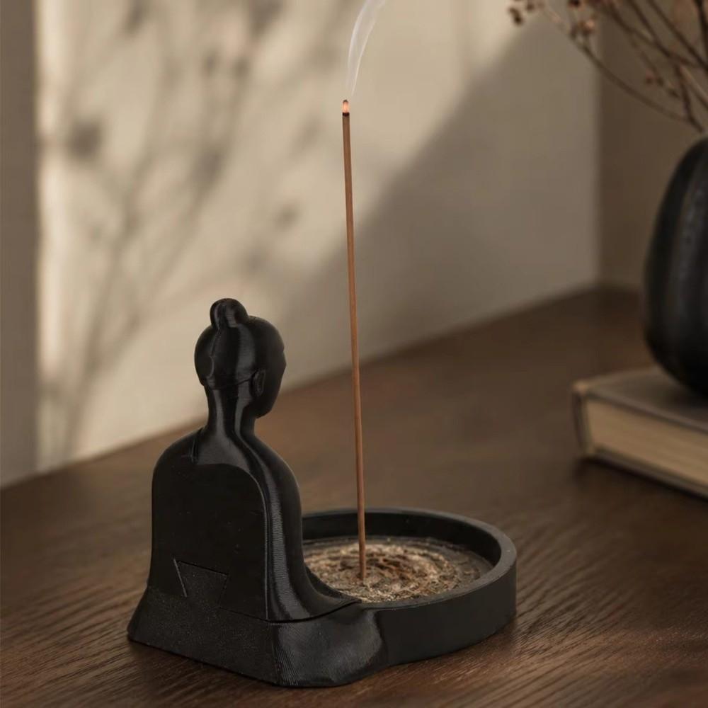 With Ash‑Catching Chinese Incense Stick Holder Zen Style Stick Incense Holder  Meditation Room