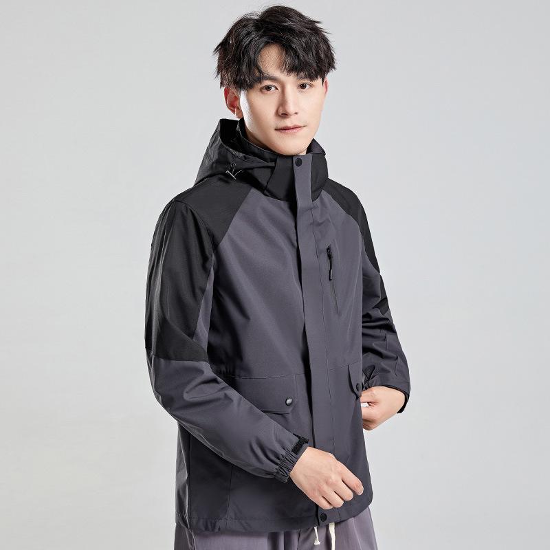 

Весенне-осенняя куртка Повседневная куртка Пальто 5XL серый