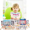 Wooden Animal And Fruit Matching Game For Early Learning And Cognitive Development