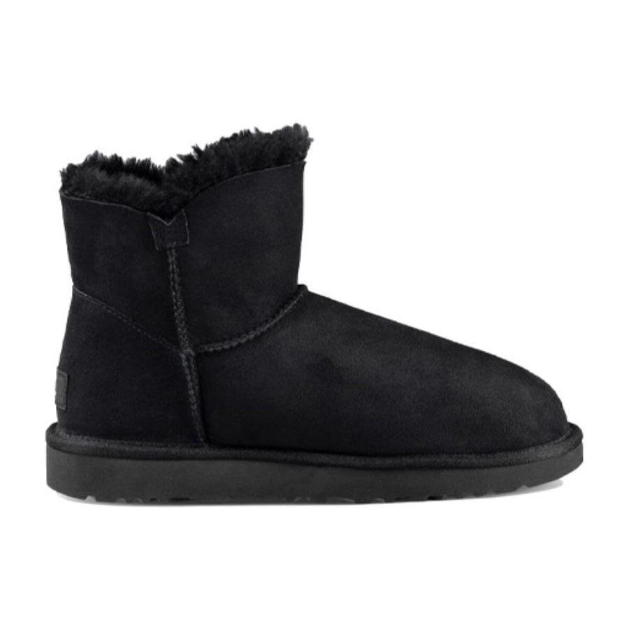UGG Mini Bailey Button Boot Black Women's 1016422-BLK