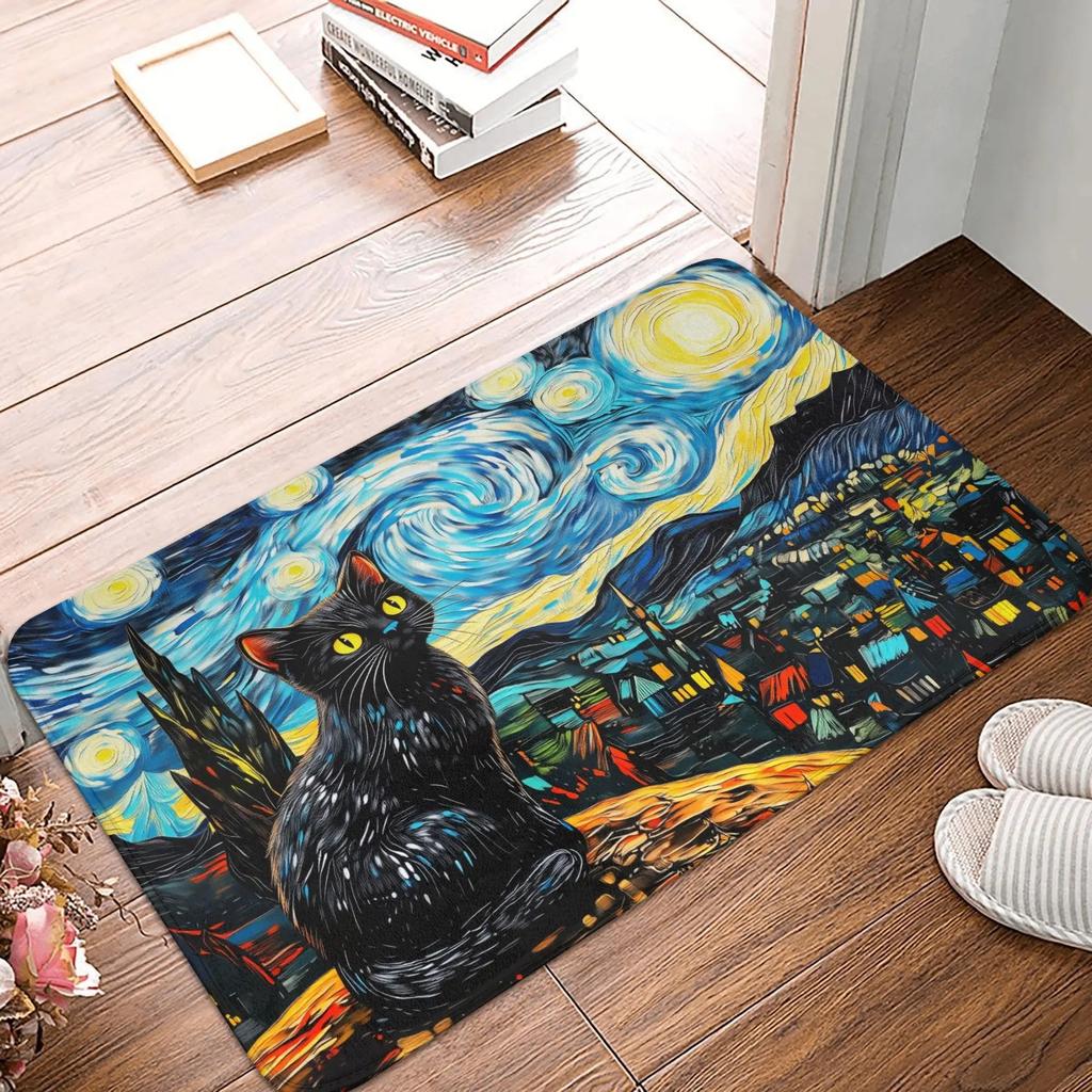 Luxury Vintage Home Entrance Door Mat Room Rugs for Bedroom Hallway Floor Foot Bath Mat Doormat Custom Washable