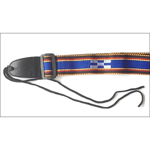 Sanshin Minsa Pattern Shoulder Strap (Minsa Pattern Blue)